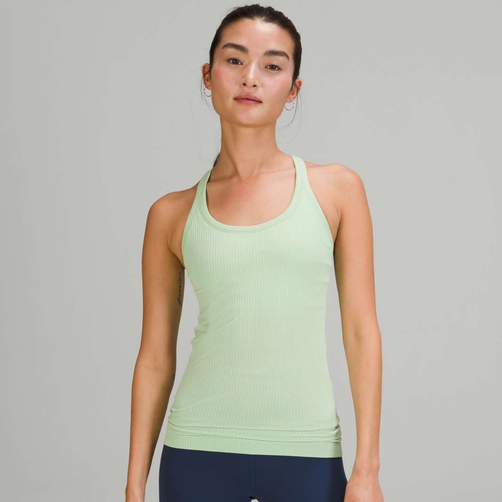 lululemon Ebb to the Street tank Creamy Mint